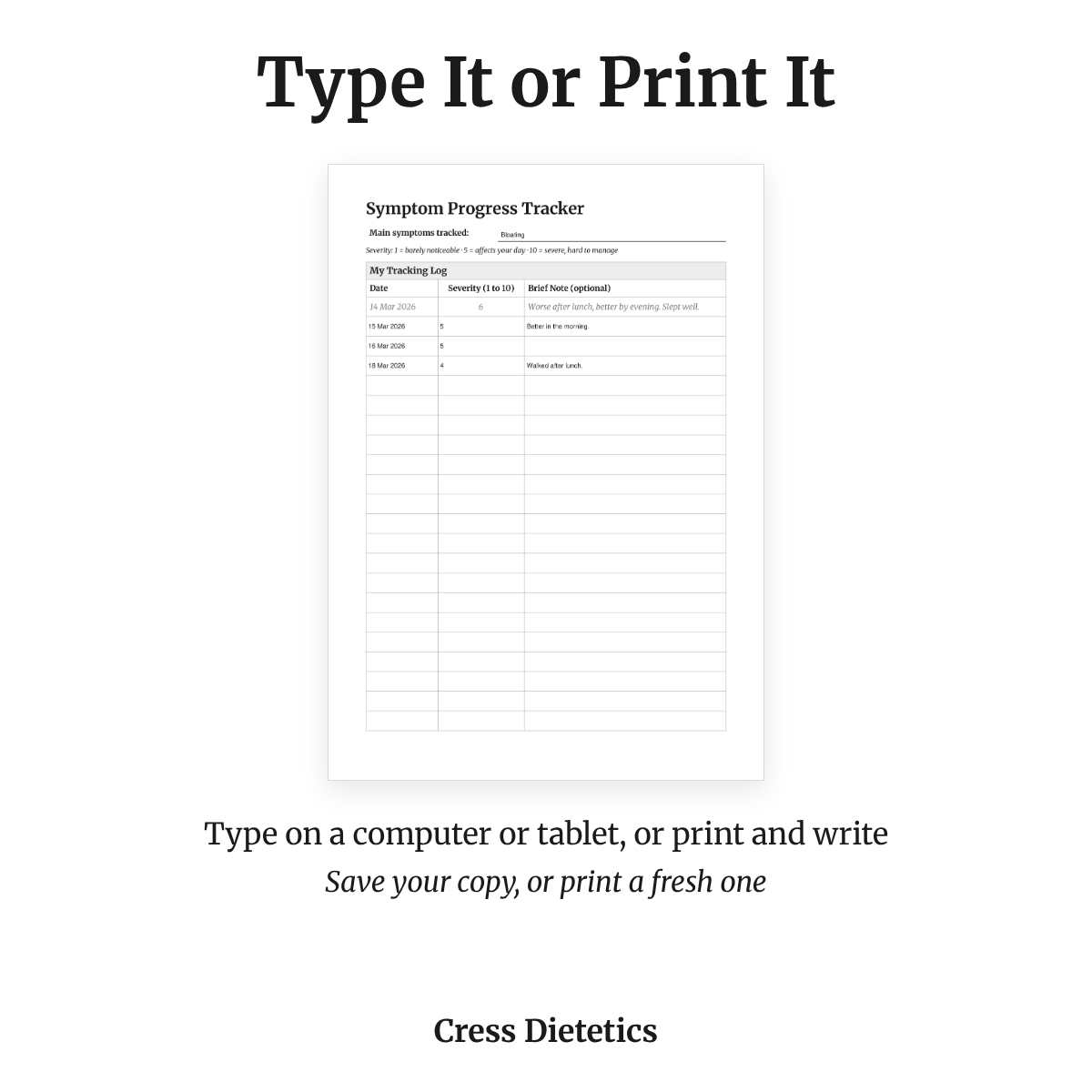 Progress Set (Health Tracking Worksheets) - Image 3